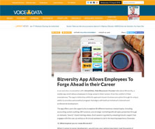 Bizversity has been featured in Voice and Data